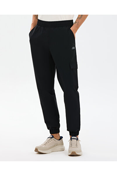 SKECHERS M Co Micro Cargo Pant Erkek Siyah Eşofman Altı S222080-3817