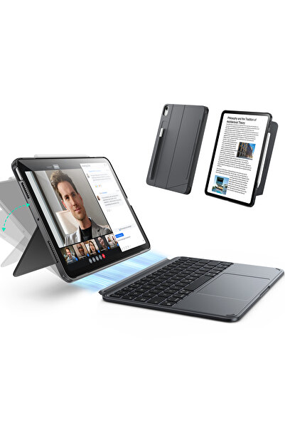 ESR Apple iPad Air 11 (2024) Flex Klavyeli Tablet Kılıfı