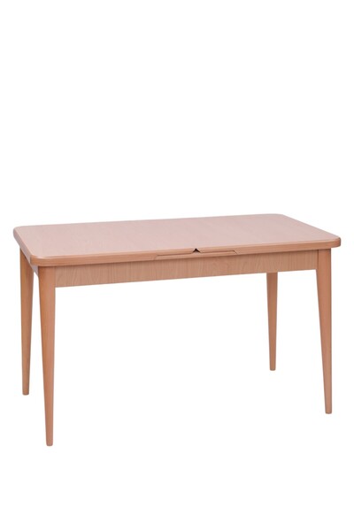 Erz Design Yakamoz MDF Ahşap Ayaklı Lak Panel Mutfak Masası 80x130