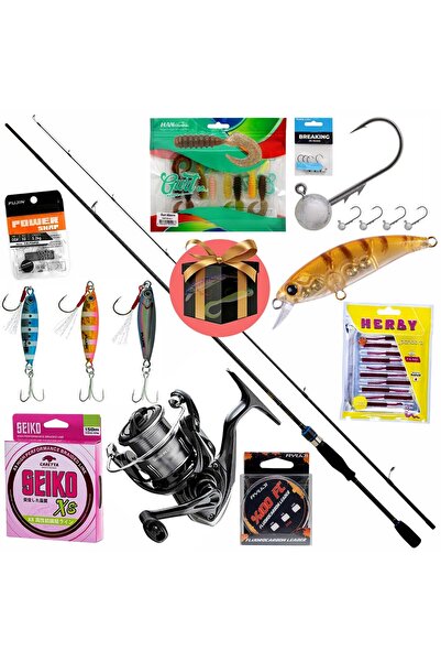 Fujin Daiwa İdeal Başlangıç Hazır LRF Olta Seti (Sürpriz Hediyeli)