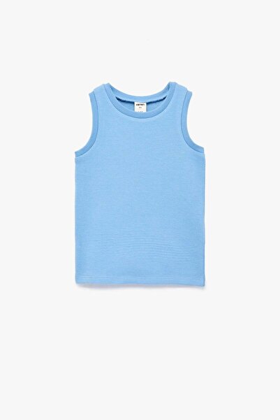 Koton Baby Boy Cotton Sleeveless Crew Neck Basic Undershirt