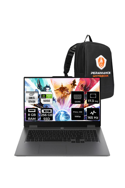 LENOVO Loq 17IRX10 i5 13450HX RTX 5050 8GB 8GB RAM 256GB SSD 17.3" FHD 165Hz ...