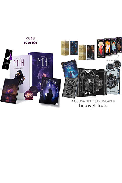 Ephesus Yayınları Mıh 3 Sağır Yürek Hediyeli Kutu Ciltli ve Medusa'nın Ölü Ku...