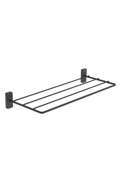 Roca σχάρα πετσετών, σειρά Sonata, επιτοίχια, 541x72x214, μεταλλικό, μαύρο τι...