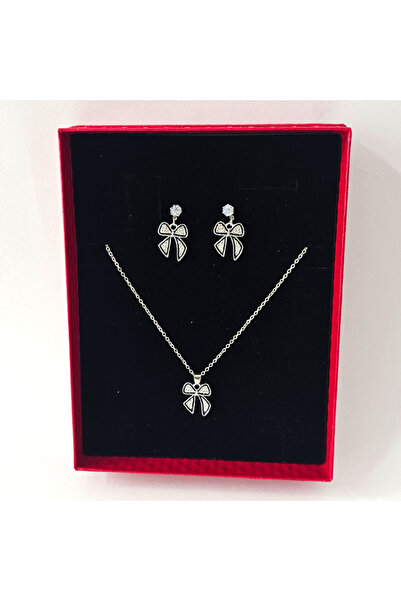 FY FashionForYou Σετ αξεσουάρ Feeling, από ανοξείδωτο ατσάλι, με σκουλαρίκια ...