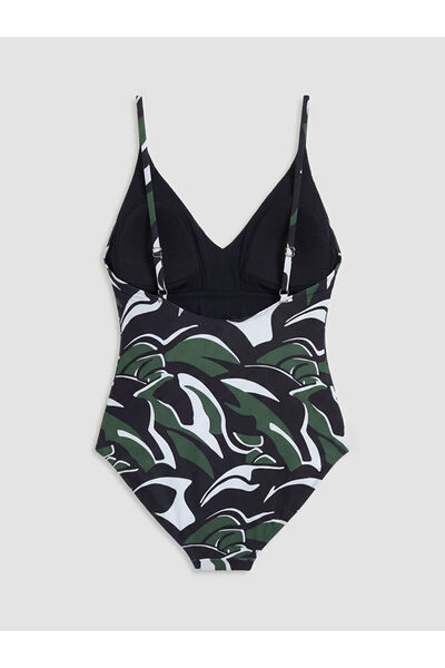 LC Waikiki detaliu cu volane cu model Costum de baie pentru femei