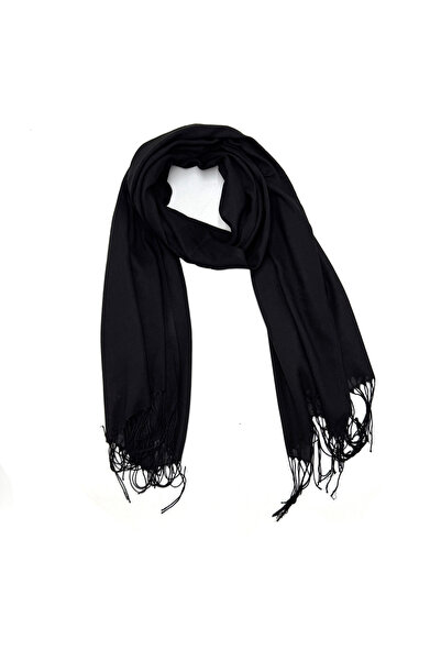 nazipek Pamuklu Viskon Paşmina Kadın Şal 180x70 Cm Püsküllü Yüksek Kalite 150 gr