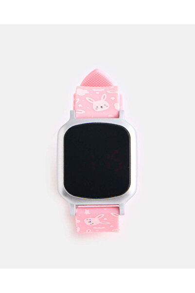 REDTAG Girls Pink Print Digital Watch