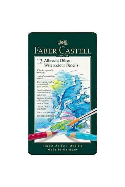 Faber Castell Faber-Castell Albert Dürer Aquarell Boya Kalemi 12 Renk