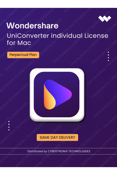 WonderShare ترخيص فردي لبرنامج UniConverter لنظام ماك |   خطة دائمة |   رخصة ...