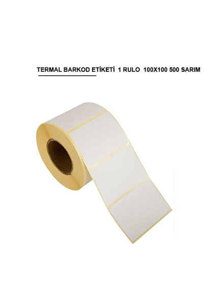 Max Barkod TERMAL ETİKET 100X100 1 RULO 500 ADET