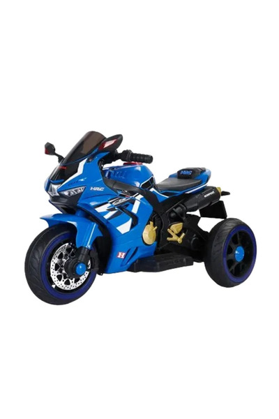 SMANIA KiddoRider ™   Tricicletă electrică pentru copii (Albastru)