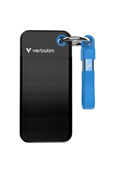 Verbatim Φορητό SSD 2TB USB 3.2 Gen2 Μπρελόκ Μαύρο/Μπλε