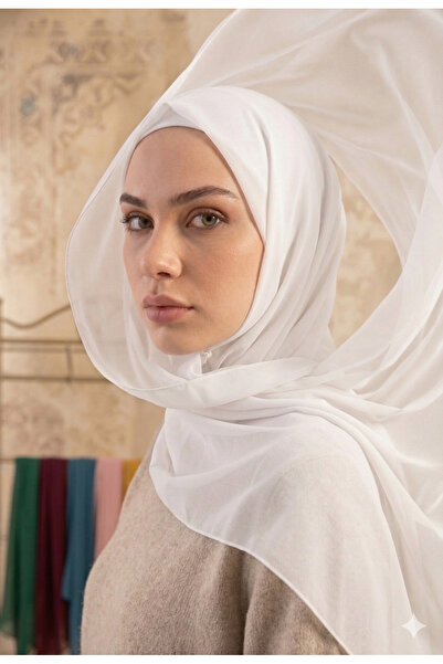 Sonbaharmoda Yüksek Kaliteli Düz Şifon Şal – Şıklığı ve Rahatlığı Bir Arada