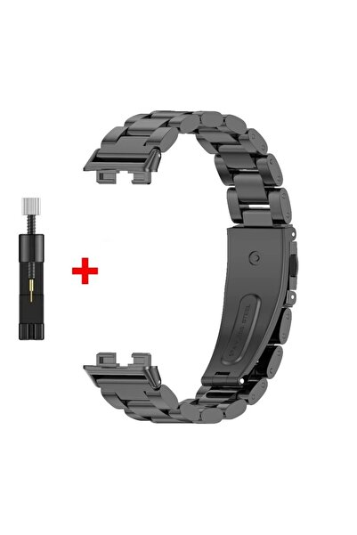 UnDePlus Huawei Band 11 / 11 Pro Kordon Klipsli Metal Kordon 04 +Kısaltma Apa...