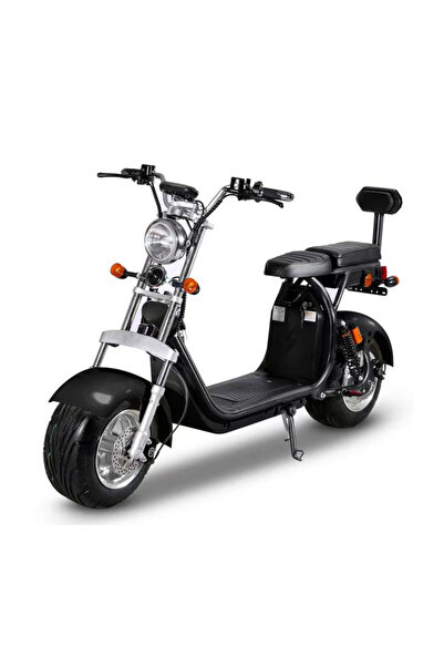 OEM Ηλεκτρικό σκούτερ citycoco, κινητήρας 1500W, μπαταρία 26Ah 60V, μαύρο, τα...
