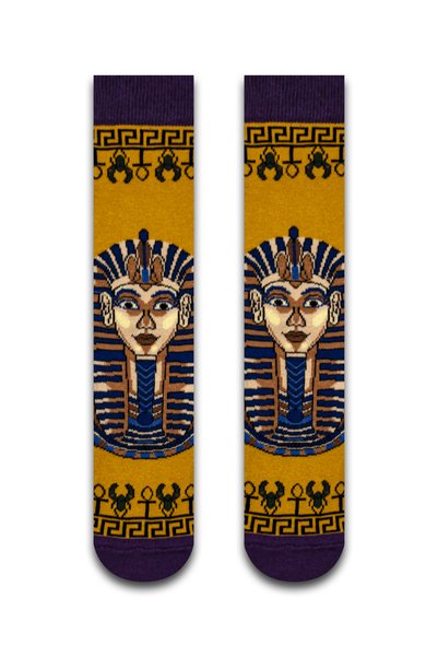 Neşeli Çoraplar Firavun Renkli Unisex Çorap
