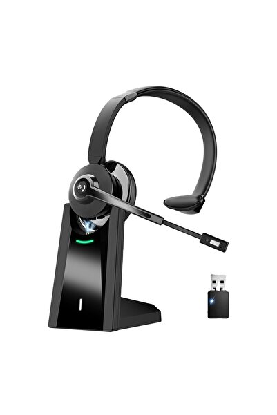 CerCip Ακουστικά Call Center 783, Βάση Φόρτισης, Μπαταρία 26 ωρών, Πολλαπλών ...