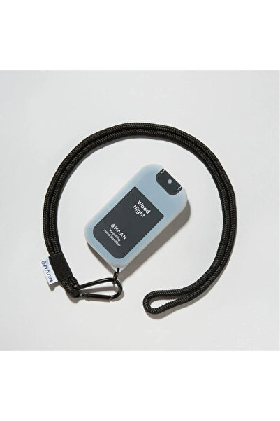 Haan Θήκη με κορδόνι περίσφιξης για αντισηπτικό χεριών, μαύρο, HAAN, 1 τεμάχιο