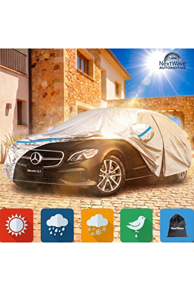 NEXTWAVE Prelată auto NextWave®️ sedan 460x180x150 cm, impermeabilă, UV, ferm...