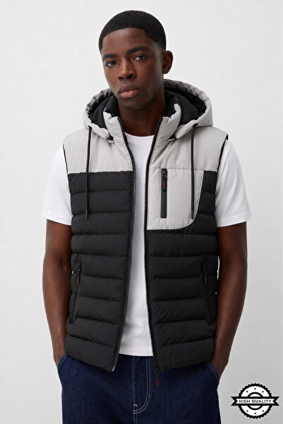 KOCCI Zra model new season detachable hooded stand collar water and cold proo...