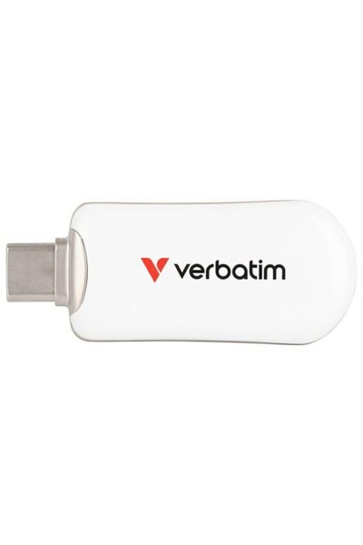 Verbatim Plectra USB-C Στικάκι USB 64GB USB 3.2 Gen 1 Λευκό
