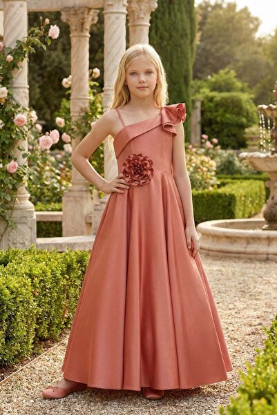 Pamina Βραδινό φόρεμα για κορίτσια 8-15 ετών Πλακάκι