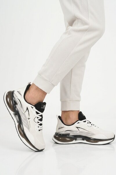 Hammer Jack Λευκά Μαύρα Ελαφριά Εύκαμπτα Ανδρικά Αθλητικά Παπούτσια με κορδόν...