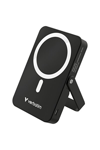 Verbatim Charge 'n' Go Power Bank 10000mAh, 15W Wireless, 20W USB-C, Negru