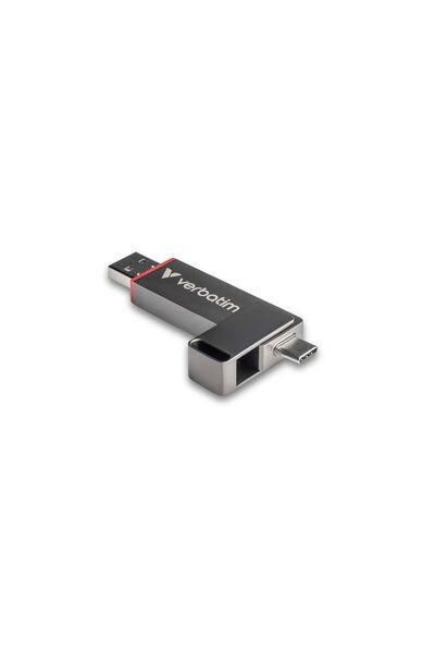 Verbatim QuickStick Διπλό USB/USB-C 3.2 Gen 1 Στικάκι USB 1TB Γκρι