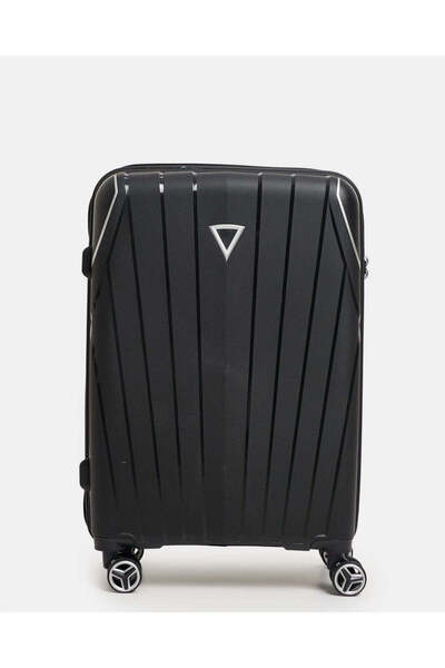 REDTAG Black 24 Inch Trolley Luggage
