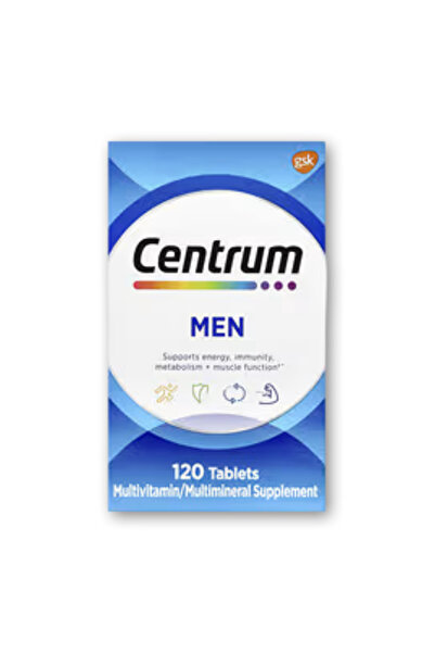 Centrum Men Centrum فيتامينات متعددة للرجال، 120 قرصًا