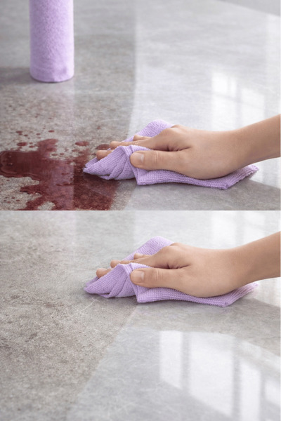 Hygiea 20 قطعة من قماش التنظيف المصنوع من الألياف الدقيقة، لا يترك أثراً، قابل لإعادة الاستخدام، مناسب لجميع الأسطح، رمادي