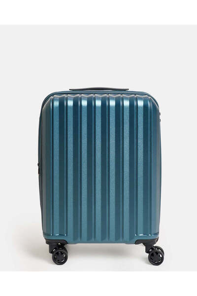 REDTAG Steel Blue 20" ABS Trolley Luggage With TSA Lock And 360° Spinner Wheels