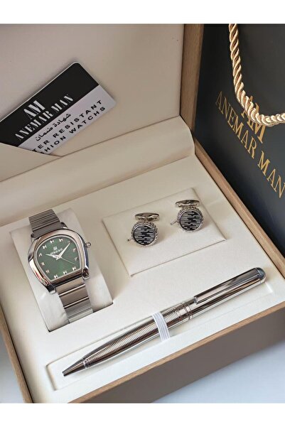 everd طقم أناقة الرجل الذهبي (Golden Gentleman Set) استيل مقاوم للماء والصداء...