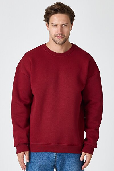 SEDİRLİ Unisex Unprinted Adult Sweatshirt Hooded 3 Thread Raster