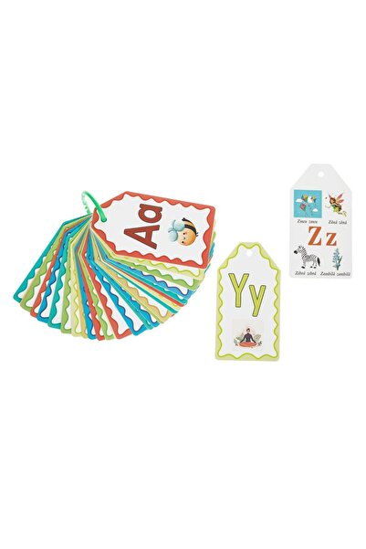 ZanaCasei Εκπαιδευτικές κάρτες για να μάθετε το αλφάβητο