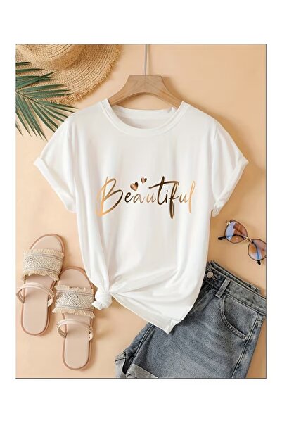 By Layina Beautiful Written Women's Oversize T-Shirt / T-Shirt