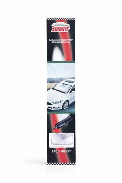Autokit KATLANABİLİR ŞEMSİYE TİP ÖN CAM GÜNEŞLİĞİ