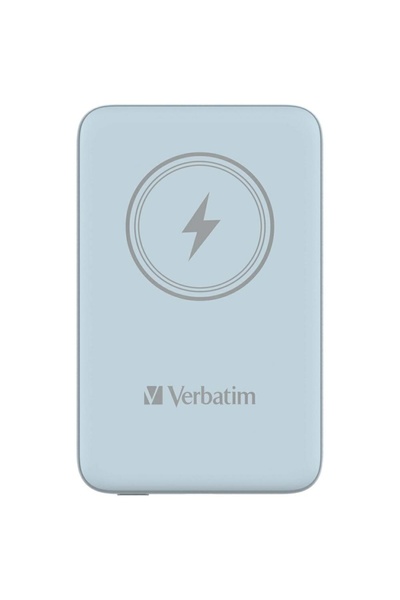 Verbatim Charge'n'Go 10000mAh Magnetic 15W Power Bank Wireless Albastru