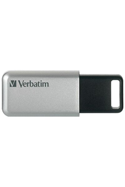 Verbatim Unitate flash USB 3.2 Secure Pro 32GB, AES 256-bit, Argintiu