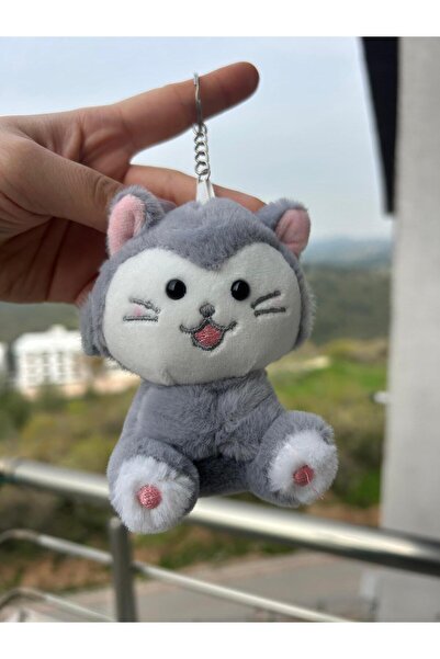 sumicorn Sevimli Kedi Peluş Anahtarlık, Mini Oyuncak, Çanta Ve Cüzdan Aksesua...