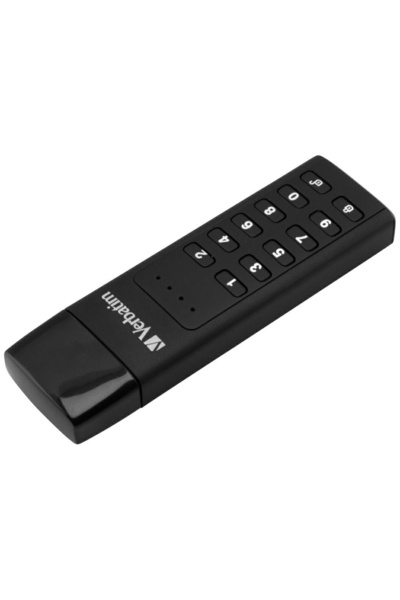 Verbatim Ασφαλής Κρυπτογραφημένη Μονάδα Flash USB 3.2 64GB με Πληκτρολόγιο, Μ...