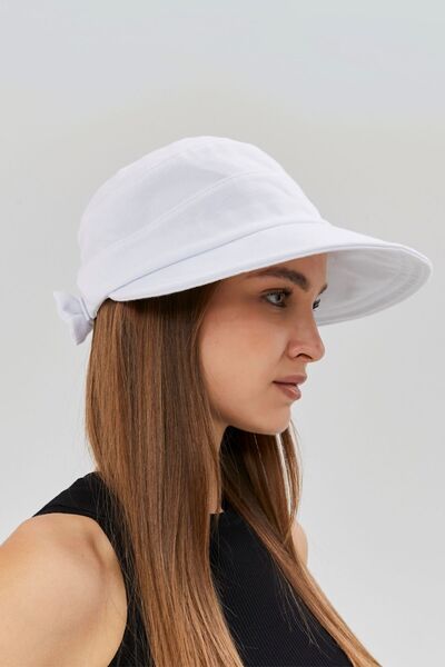 Adalua Adjustable Visor Hat – Women's Sun Visor Cap with Velcro Strap |   Summer, Light and Stylish