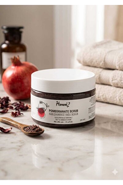 nutramia HOMM LİFE NAR ÇEKİRDEĞİ YAĞLI SCRUB
