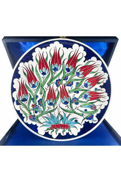 Çini Evi New Home Gift – Tulip Garden İznik Tile Plate