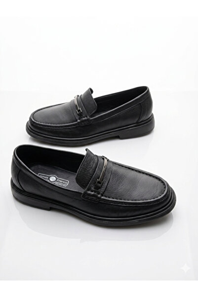 JAMES FRANCO Ανδρικά μαύρα ορθοπεδικά ειδικά δερμάτινα παπούτσια ή κοστούμια ...