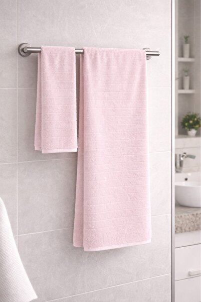 Mulberry Σετ πετσετών Santos 2 τεμαχίων (για χέρια & μπάνιο) 100% βαμβάκι – Α...