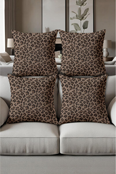 patron halı Digital Printed Soft Textured 4-Piece Throw Pillow Cover Set (43X...