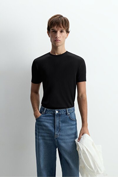 LEFTIES Yumuşak slim fit t-shirt